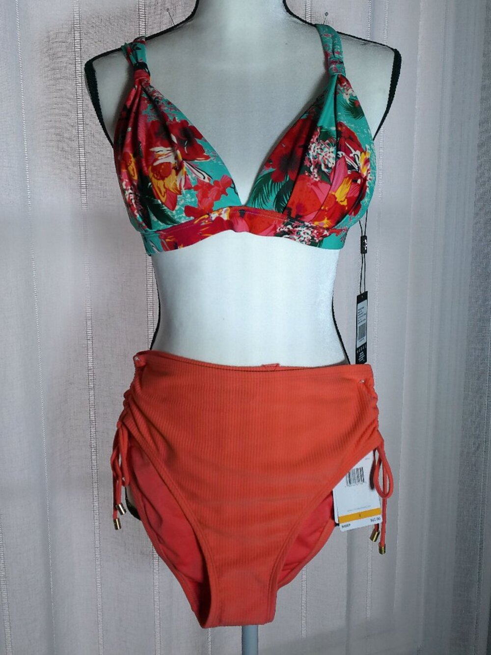 Ocean Blues SwimSuit Top & Coco Reef Bottom NWT M/S